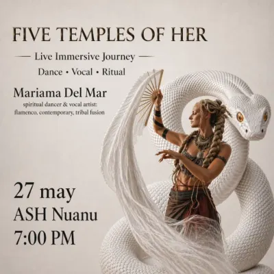 FIVE TEMPLES OF HER — Live Dance & Music