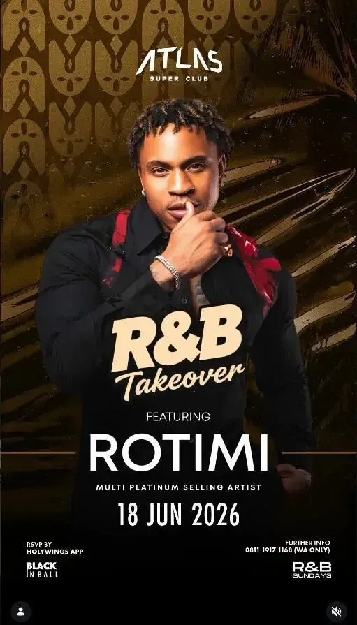 Rotimi в Atlas Super Club