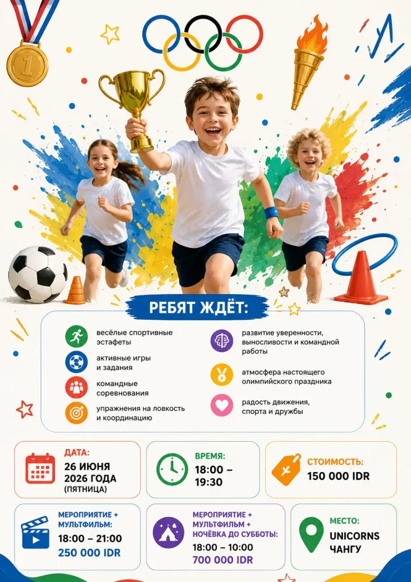 Международный Олимпийский День в Нашем Саду