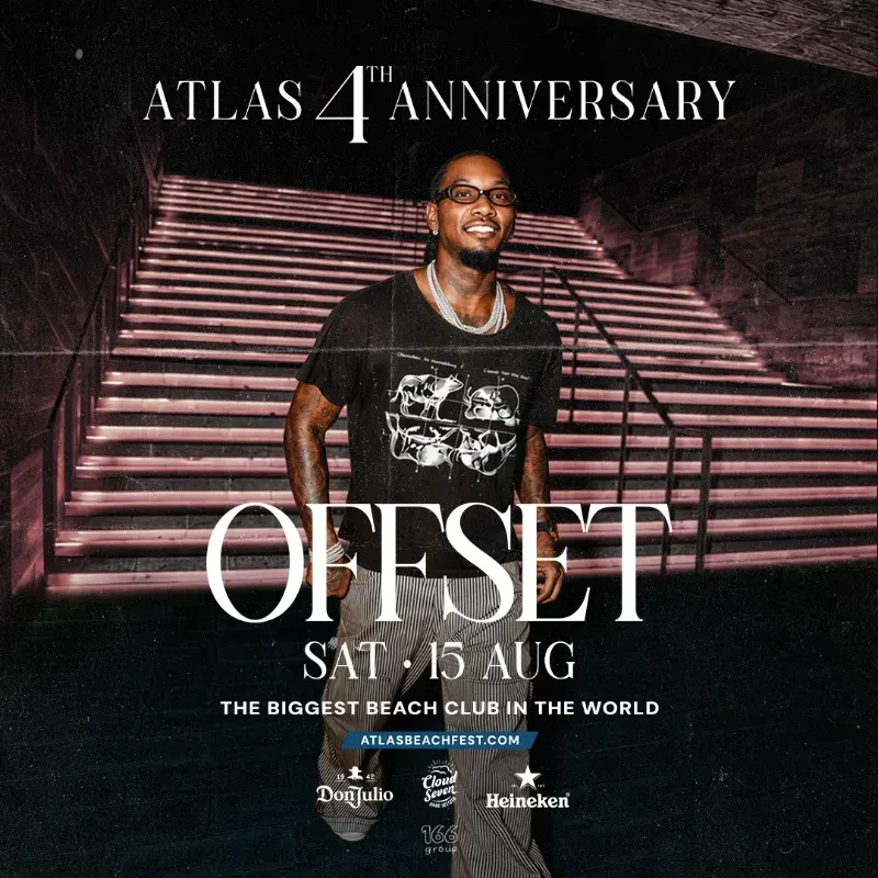 ATLAS 4TH ANNIVERSARY: OFFSET LIVE IN BALI