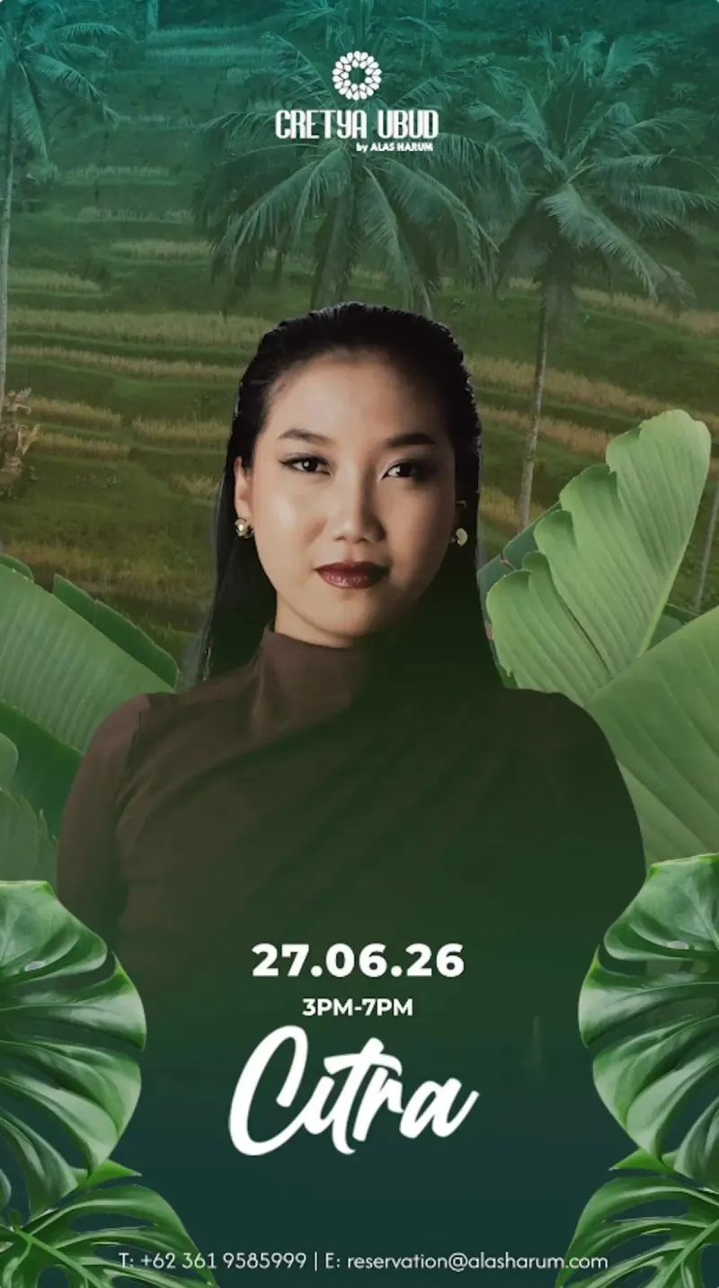 DJ Citra в Cretya Ubud