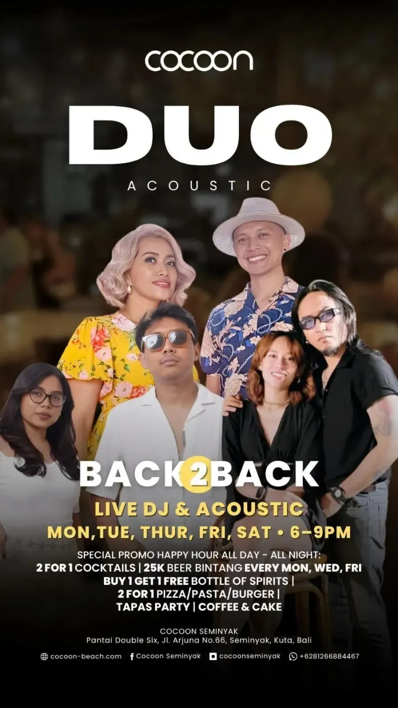 Акустический вечер в Cocoon Day Club