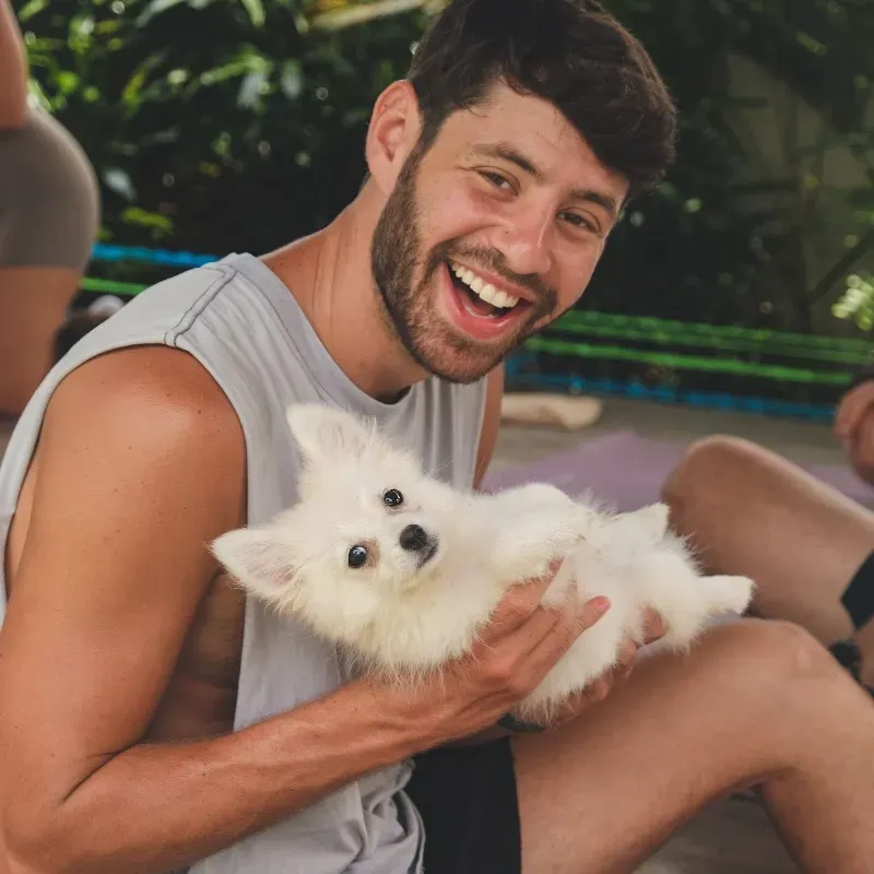 Happy Puppy Yoga Ubud