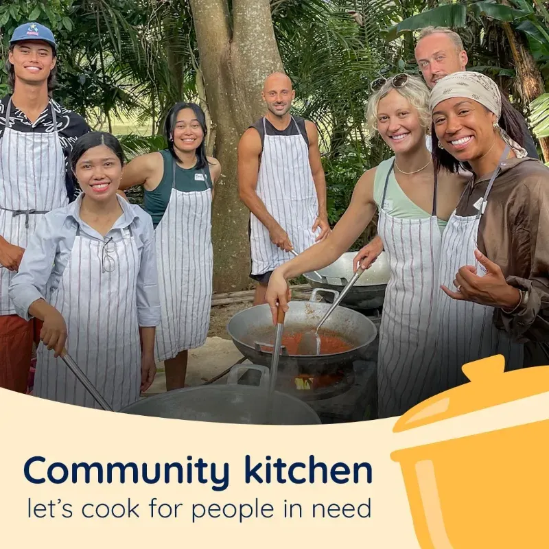 Let's Give Back to Bali: Cook for People in Need at our Community Kitchen