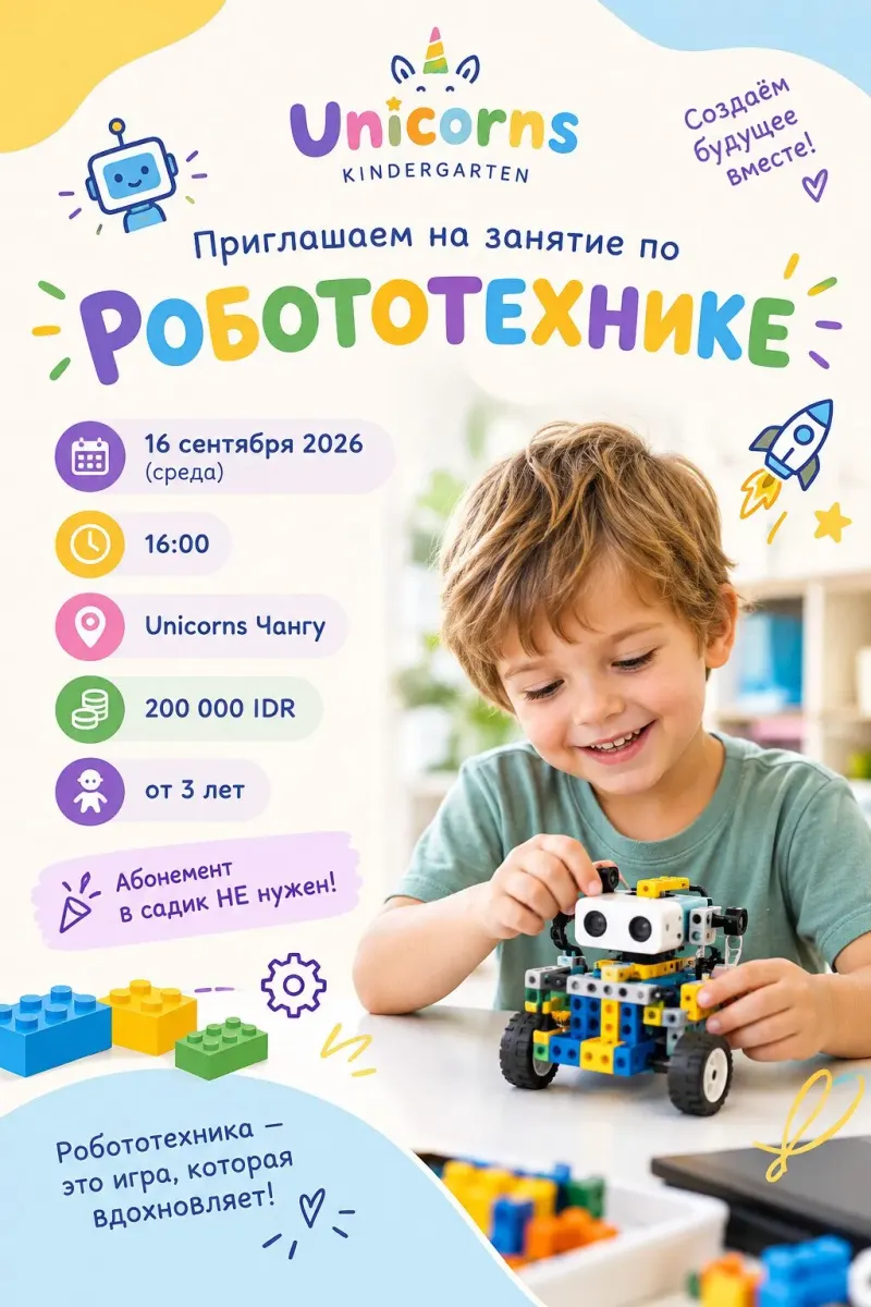 Увлекательное занятие по Робототехнике