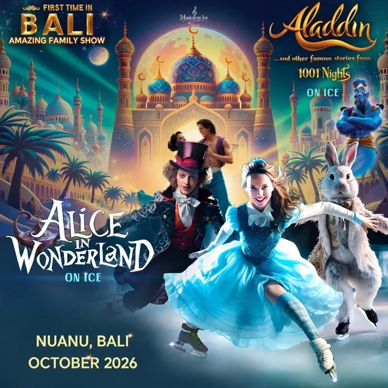 Shows on Ice! First time in Bali