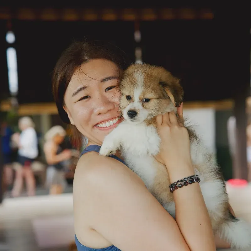 Happy Puppy Yoga Uluwatu at The Space Bali