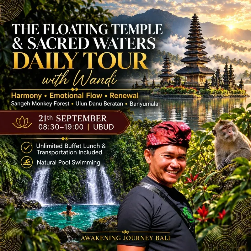 The Floating Temple & Sacred Waters Of Bali - Day Tour from Ubud