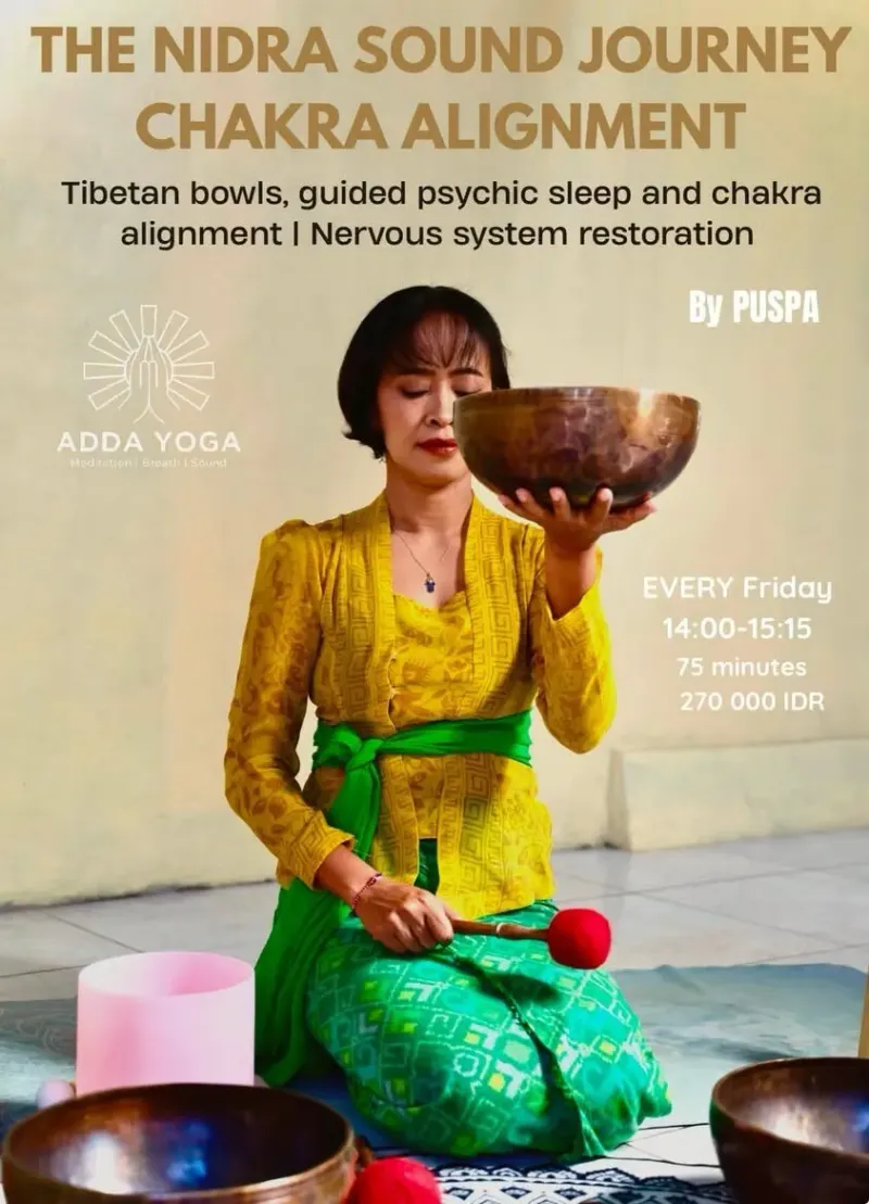 The Nidra Sound Journey с Puspa в ADDA Yoga
