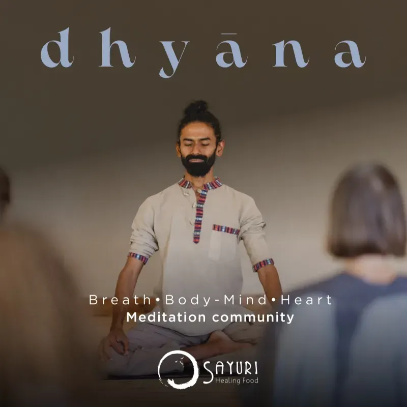 d h y ā n a: meditation community
