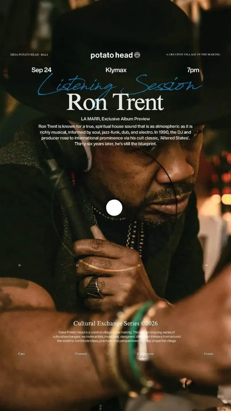Вечеринка с Ron Trent в Klymax Discotheque