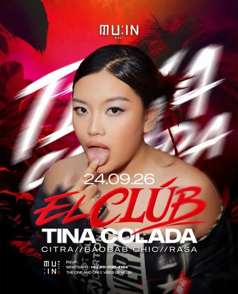 EL CLUB Vol. 1 — вечеринка в MUIN Bali
