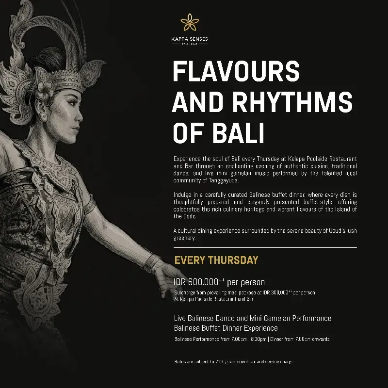 FLAVOURS AND RHYTHMS OF BALI
