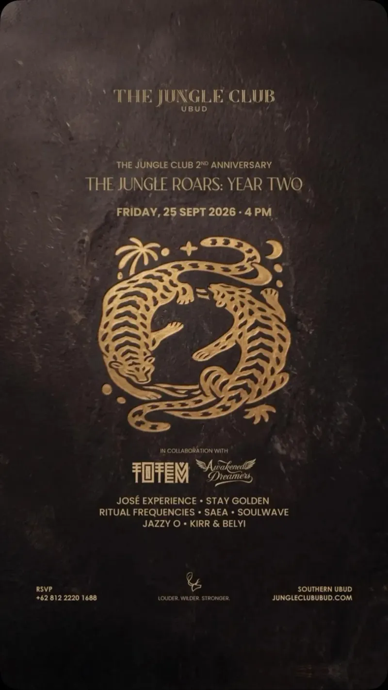 The Jungle Club Ubud отмечает два года