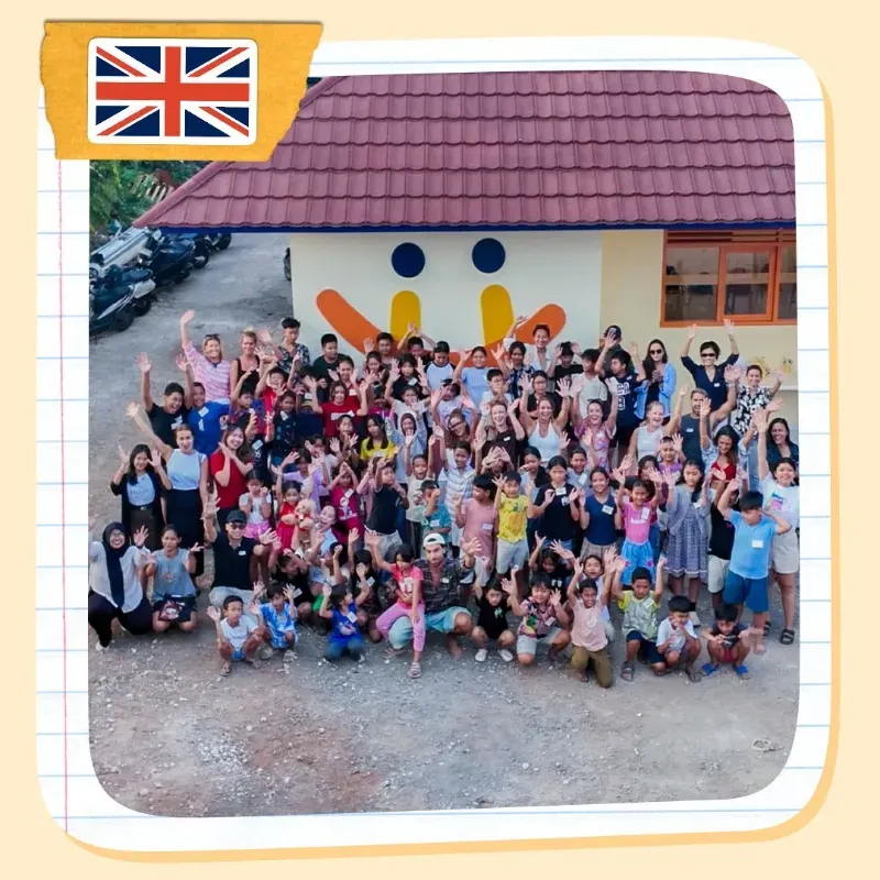 Let's Give Back to Bali: Practise English with Underprivileged Local Kids