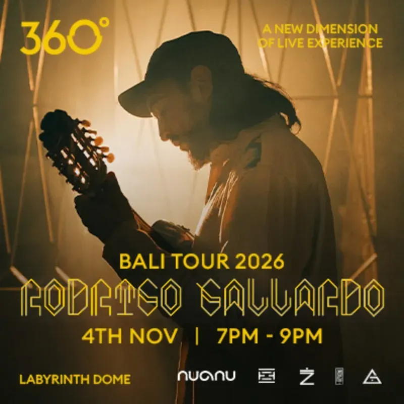 RODRIGO GALLARDO BALI TOUR 2026