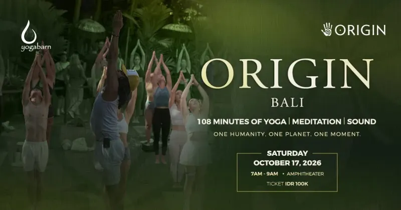 ORIGIN Bali: йога, медитация и музыка в Yoga Barn