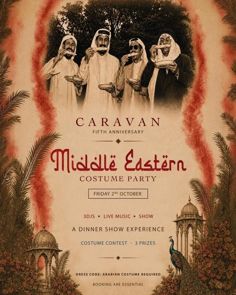 Праздничная вечеринка— 5 лет Caravan Beach Club