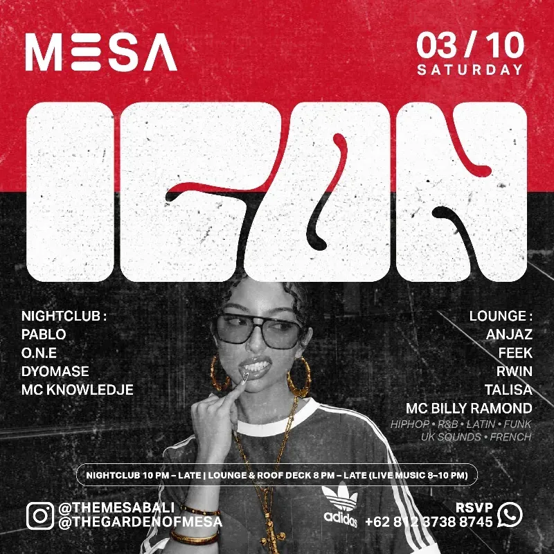 MESA | ICON | TABLE BOOKING
