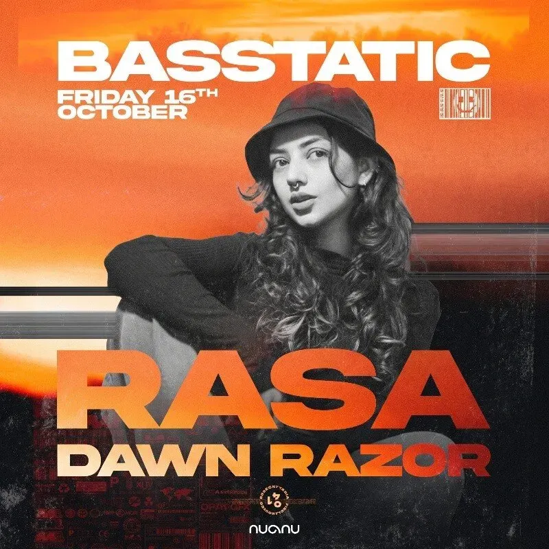 Basstatic x RASA x Dawn Razor в Nuanu 16 октября