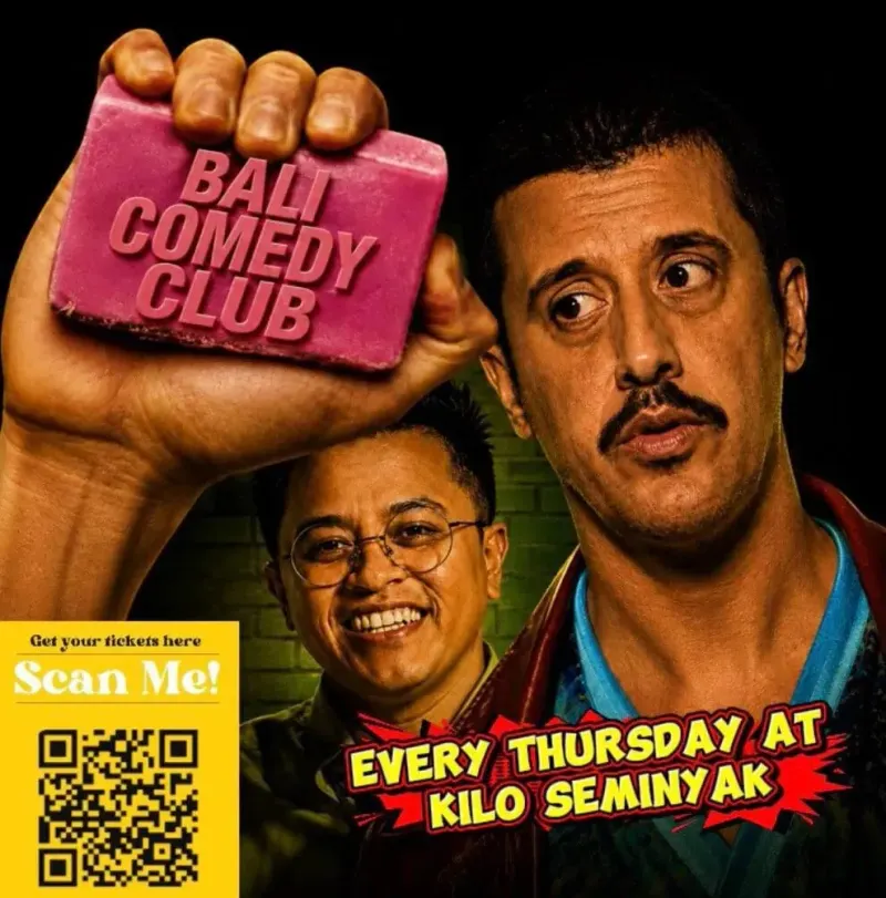 Стендап-шоу Bali Comedy Club в Kilo Kitchen Bali