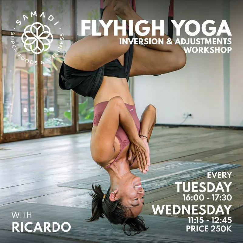 FLYHIGH YOGA INVERSION & ADJUSMENTS WORKSHOP - RICARDO