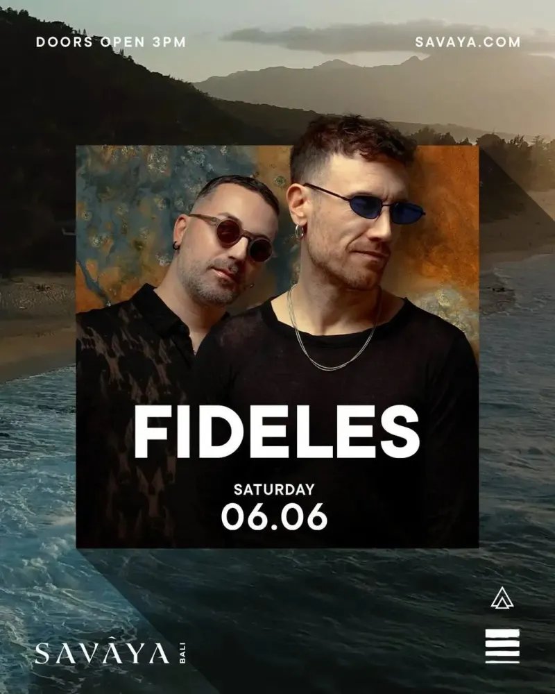 Клубная вечеринка Fideles в Savaya Bali