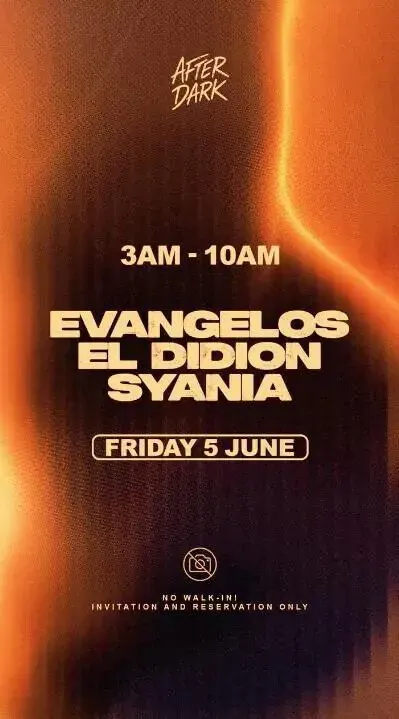 Вечеринка Evangelos & El Didion в After Dark Bali