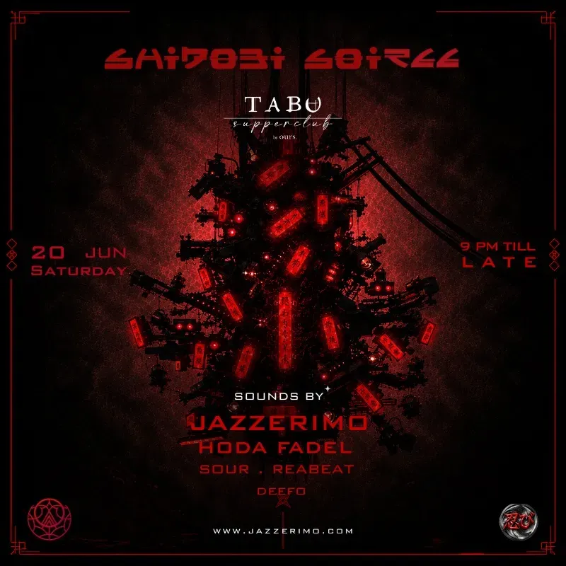 TABU SATURDAYS - JUNE 20
