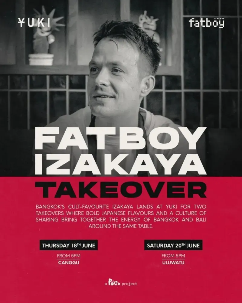 Fatboy Izakaya в гостях у YUKI Uluwatu