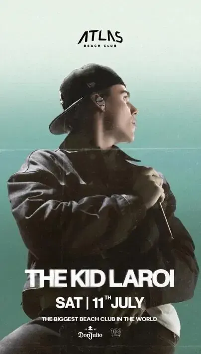 The Kid LAROI в Atlas Beach Club