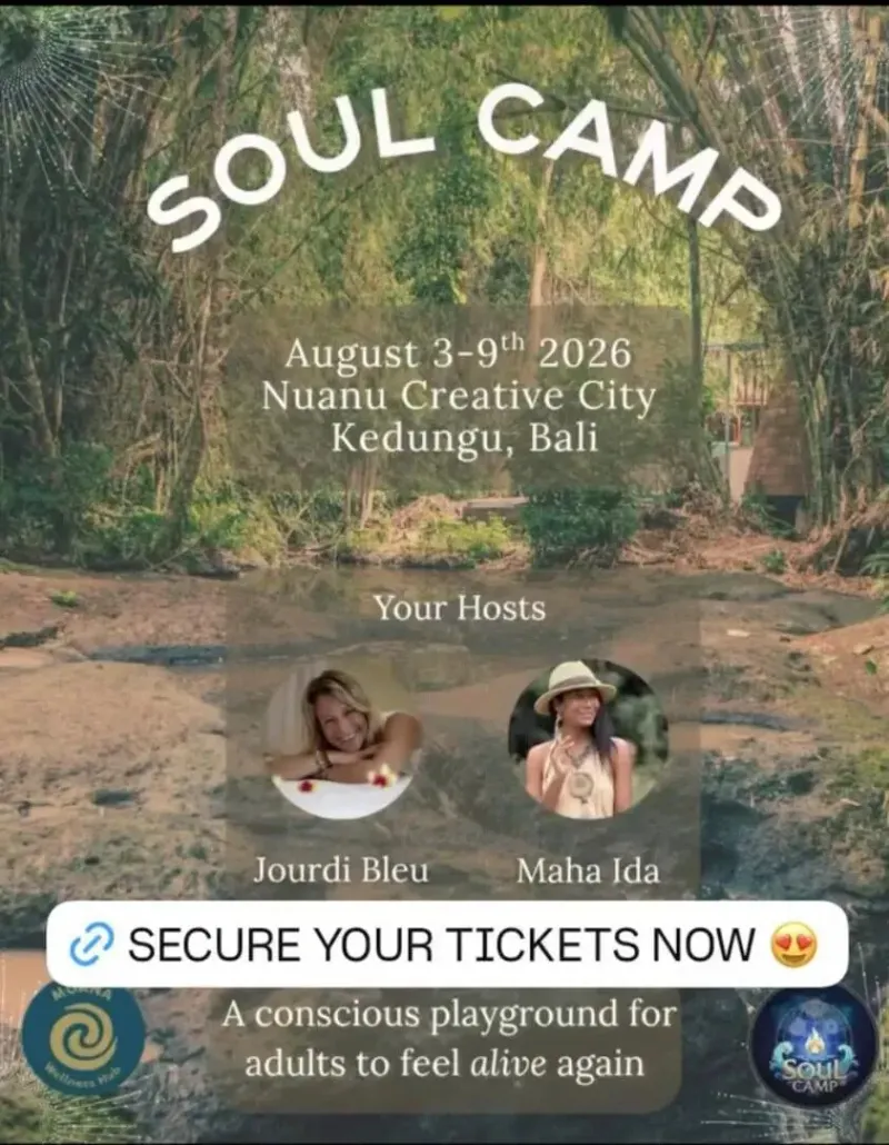 Ретрит Soul Camp Bali 2026 в Moana Wellness Hub