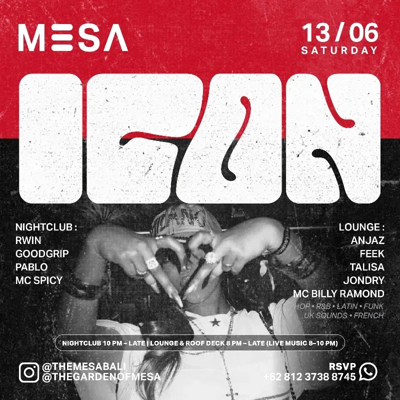 MESA | ICON | TABLE BOOKING