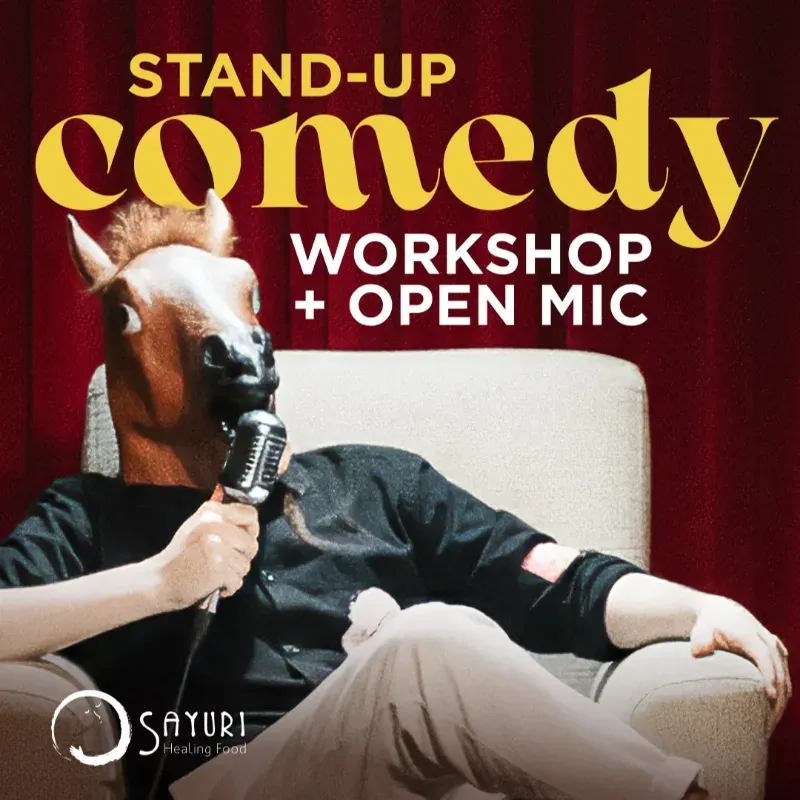 STAND-UP COMEDY WORKSHOP + OPEN MIc